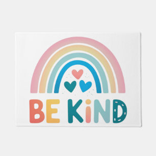 Be Kind Rainbow Doormat