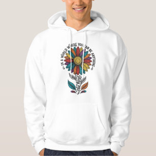 Be Kind Rainbow Flower Vintage Engraving Shirt_1 Hoodie