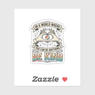 Be Kind Rainbow Heart Hands Vintage Shirt Design_1