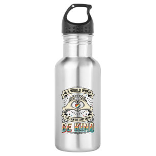 Be Kind Rainbow Heart Hands Vintage Shirt Design_1 532 Ml Water Bottle