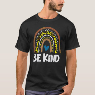 Be Kind Rainbow Orange Anti Bullying Unity Day Kid T-Shirt