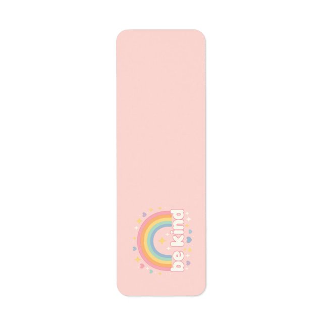 Be Kind – Rainbow Pastel Positivity (Front)