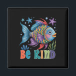 Be Kind Rainbow Scale Fish Teacher Reading Book To Magnet<br><div class="desc">Be Kind Rainbow Scale Fish Teacher Reading Book Toddler Kids 1</div>