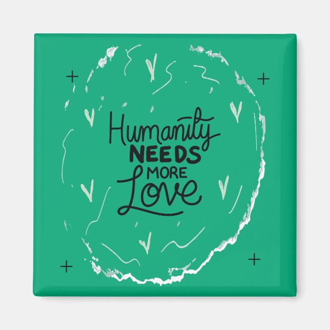 Be Kind Reminder Design  Magnet (Front)