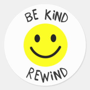 Be Kind Rewind Sticker