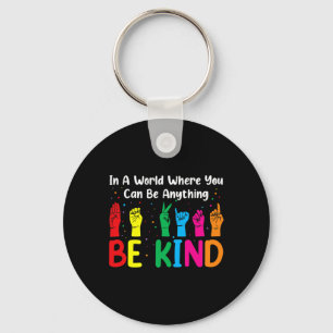 Be Kind S Women Men Keychain