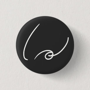 Be Kind Shorthand 1 Inch Round Button