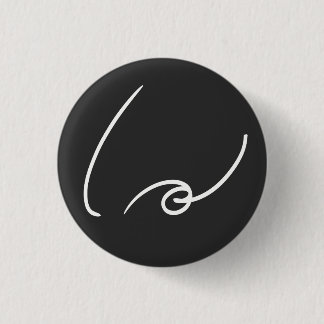 Be Kind Shorthand 1 Inch Round Button