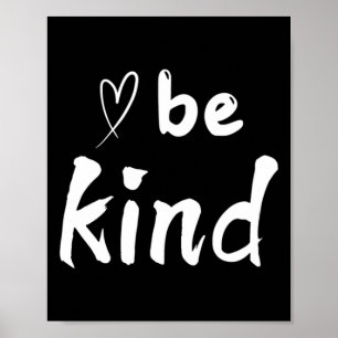 Be Kind Sticker  Poster