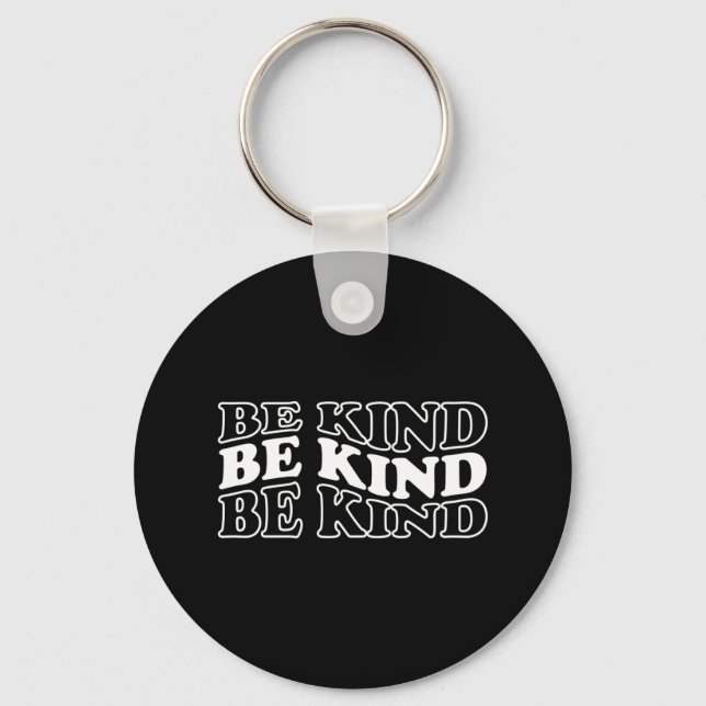 Be Kind Stop Bullying Kindness S Orange Unity Day  Keychain (Front)