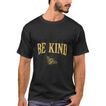 Be Kind T-Shirt – Vintage Distressed Bee Tee
