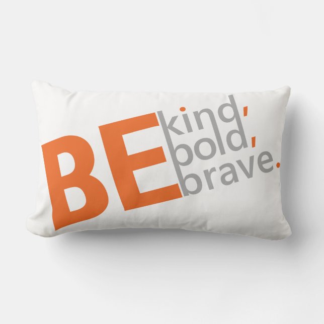 Be Kind  Throw Pillow (Front)