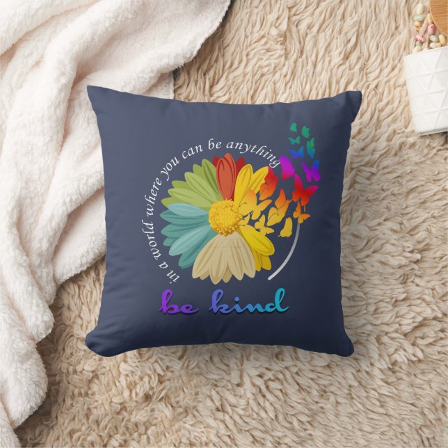 Be Kind | Throw Pillow 16" (Blanket)