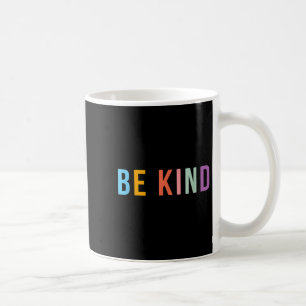 Be Kind - Throwback Retro Design - Positive Quote Coffee Mug