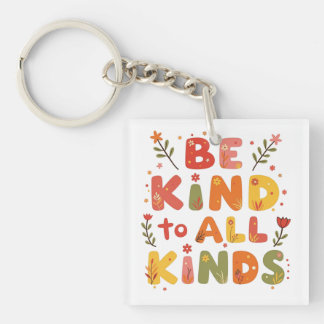 Be Kind to all kinds Trucker Hat Keychain