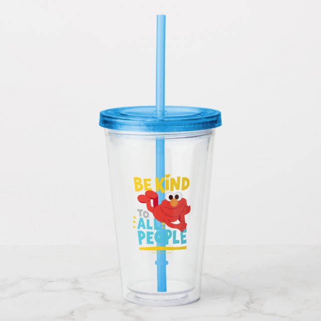 Be Kind To All People Acrylic Tumbler (Front)
