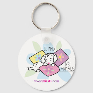 be-kind-to-animals- Rocky Keychain
