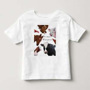 Be kind to every kind, farm animals toddler t-shirt