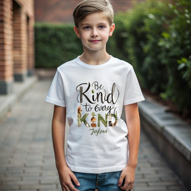 Be Kind to Every Kind Kids T-Shirt (Creator Uploaded)