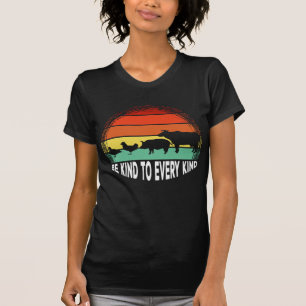 Be Kind To Every Kind Vegan Animal Rights T-Shirt