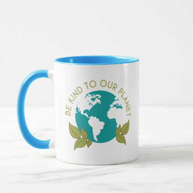 Be Kind to Our Planet Mug (Left)