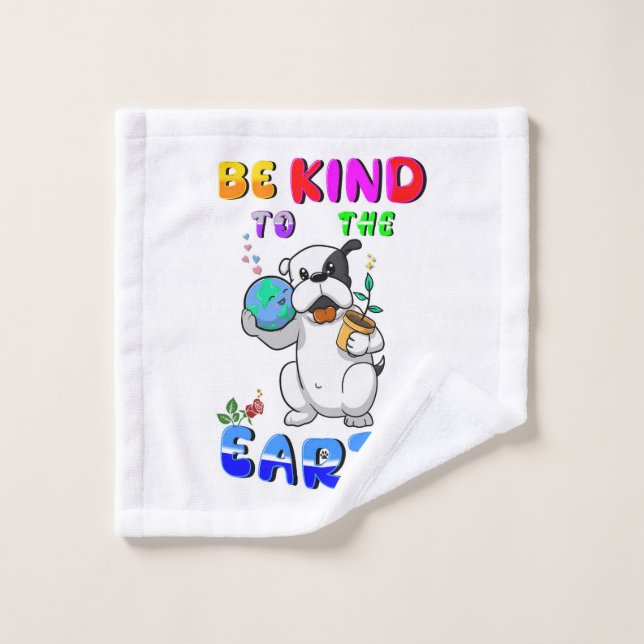 Be Kind To The Earth Wash Cloth (Wash Cloth)