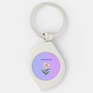 Be Kind To You Lily Self-Care  Keychain