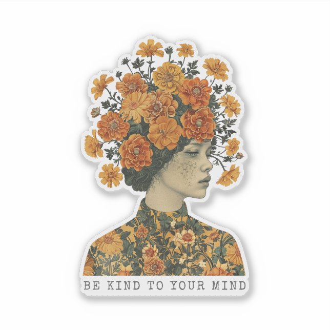 Be Kind To Your Mind (Clear BG) (Front)