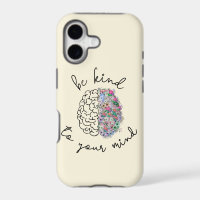 Be Kind To Your Mind Floral Brain Mental Health
