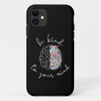 Be Kind To Your Mind Floral Brain Mental Health
