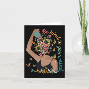 Be Kind To Your Mind Mental Health Awareness  Card