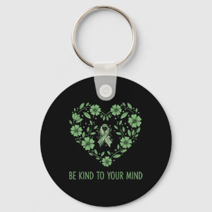 Be Kind To Your Mind Mental Health Awareness Month Keychain