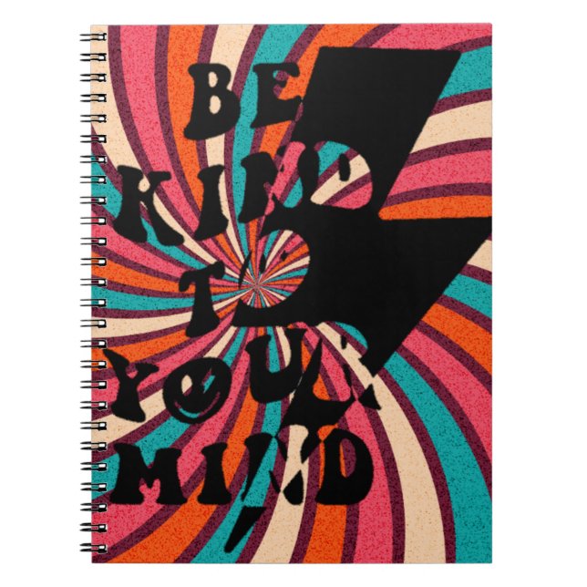 Be kind to your mind notebook (Front)