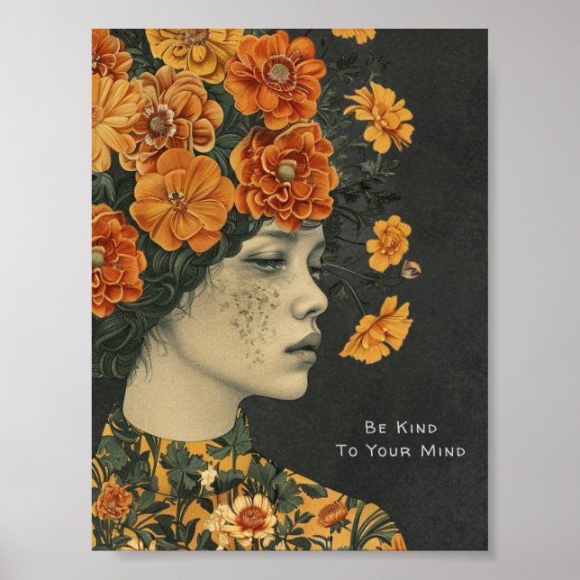 Be Kind to Your Mind Poster (Front)