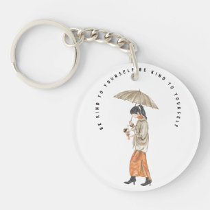 Be Kind To Yourself Keychain