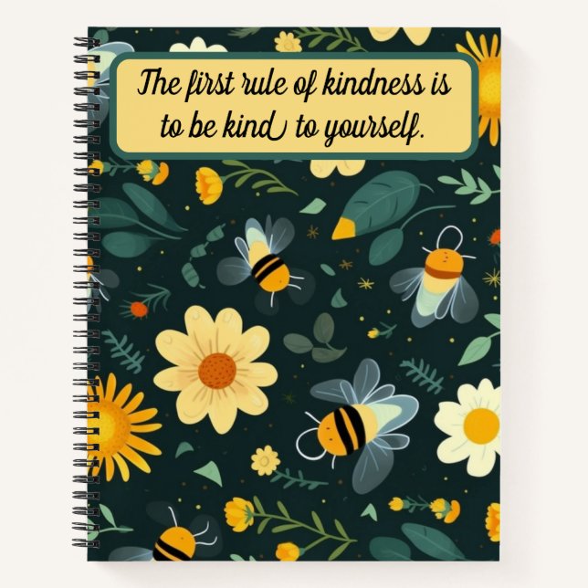 Be Kind To Yourself Notebook (Front)