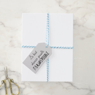 Be kind whenever possible gift tags