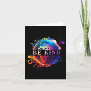 Be Kind With Mother Earth Environmental Protection Card