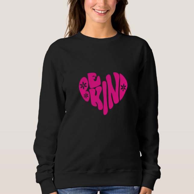 Be kind  Y2K style sweatshirt (Front)