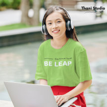 Be Leap Stay Forever Young Simple Modern Typograph