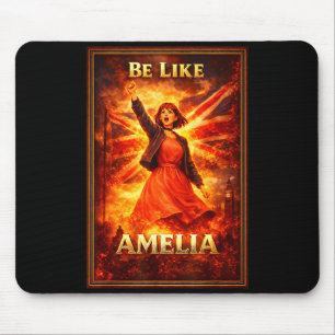 Be like amelia vintage union jack british uk mouse pad