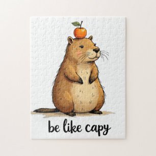 Be Like Capy Jigsaw Puzzle