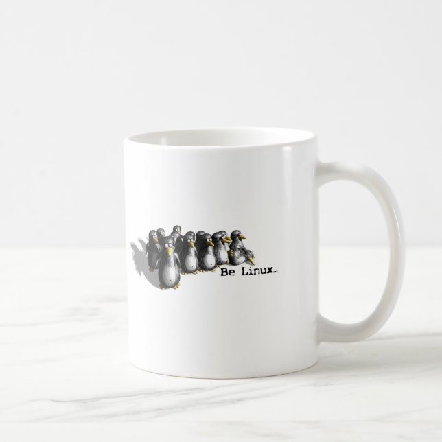 Be Linux Coffee Mug (Right)