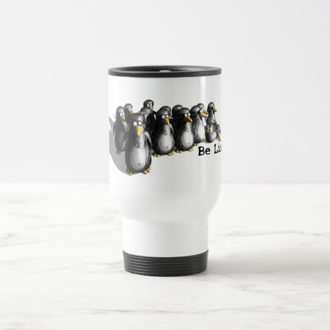 Be Linux Travel Mug (Center)