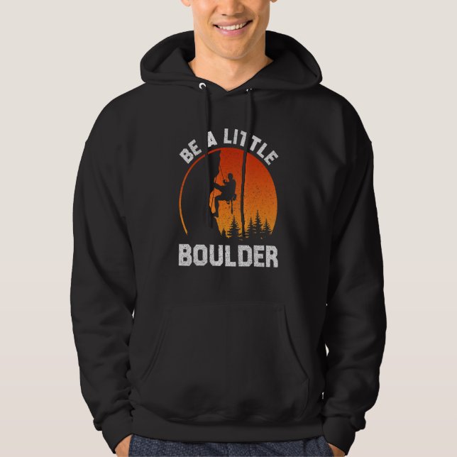 Be Little Boulder Tee For Rock Climbing Enthusiast (Front)