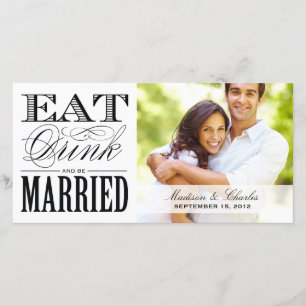 & BE MARRIED SAVE THE DATE ANNOUNCEMENT