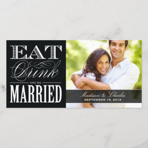 & BE MARRIED SAVE THE DATE ANNOUNCEMENT