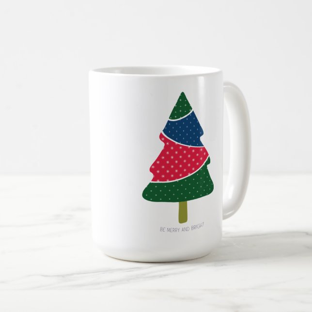 Be Merry and Bright Coffee Mug (Front Right)
