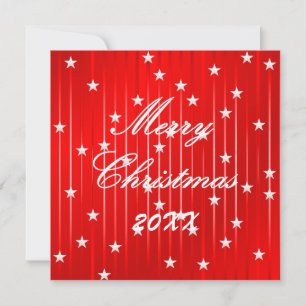 Be Merry and Shine Bright Flat Greeting Card