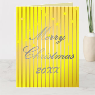 Be Merry and Shine Bright Folded Greeting Card